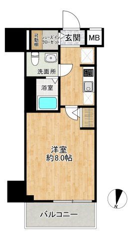 Makes Design Iriya II 12F 1K Apartment for Sale in Taito, Tokyo - Thumbnail 2