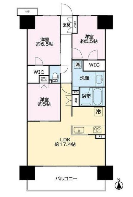 New 3LDK Apartment for Sale Near Ushiku Station, Ibaraki - Thumbnail 2