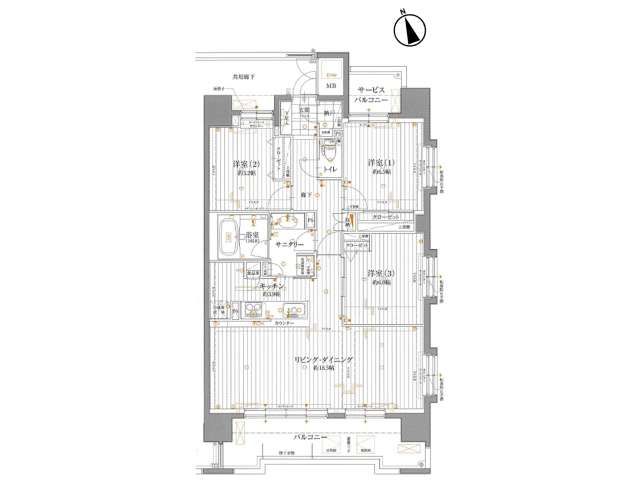 Prest Towers Tenjincho 3LDK Apartment for Sale in Morioka - Thumbnail 4