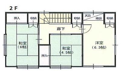 Used property in Hobara-cho Oizumi Dojoba | Date City, Abukuma Express Oizumi Station, Hobara High School, 7-minute walk (property number: 0114582-0000208) — Image 2, Date, Fukushima