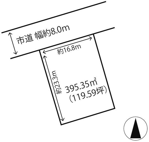 395.35 sqm Land in Sabae, Fukui - Near Nishiyama Koen Station - Thumbnail 3