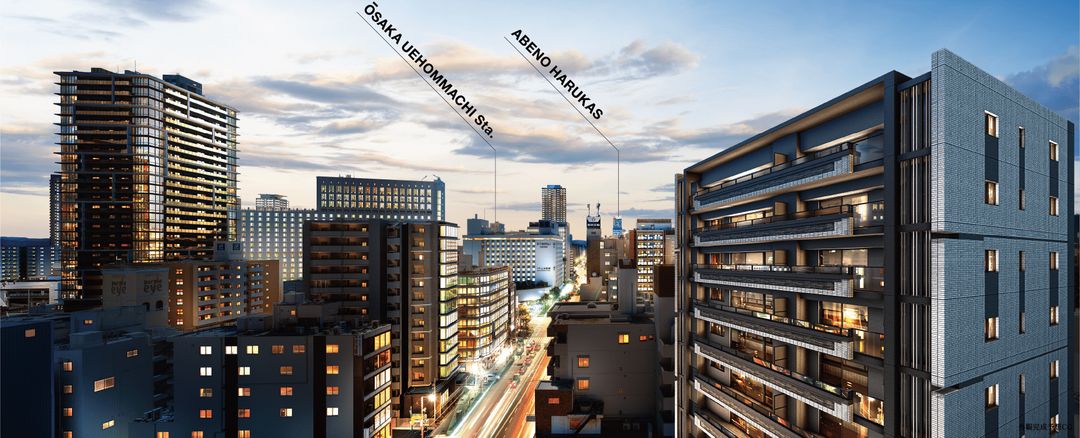Leaven Osaka Uehonmachi Place New Condo in Central Osaka - Thumbnail 3