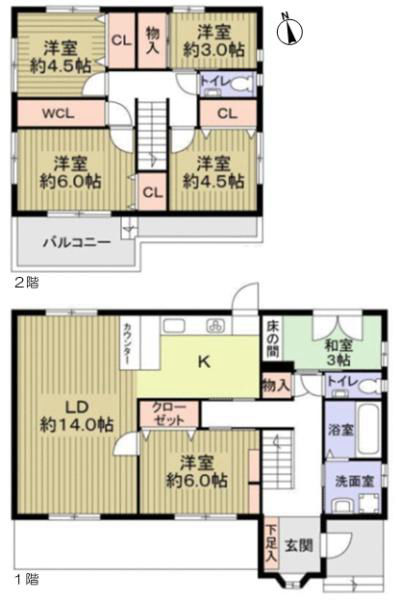6LDK Family Home in Kasugai City, Aichi Prefecture - Thumbnail 3