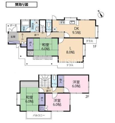[Homes] Used detached house in Tsubonouchi, Isehara City | — Image 1, Isehara, Kanagawa