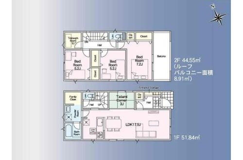 New 4LDK House for Sale in Kasukabe, Saitama Prefecture - Thumbnail 4