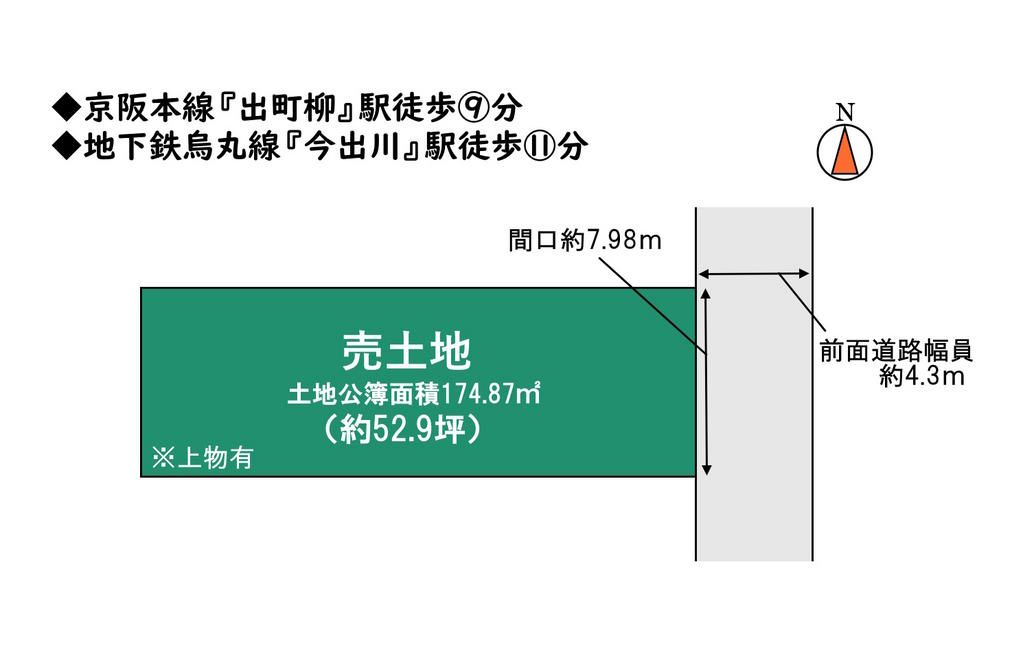 Land with House for Sale in Kamigyo Ward, Kyoto - Image 1
