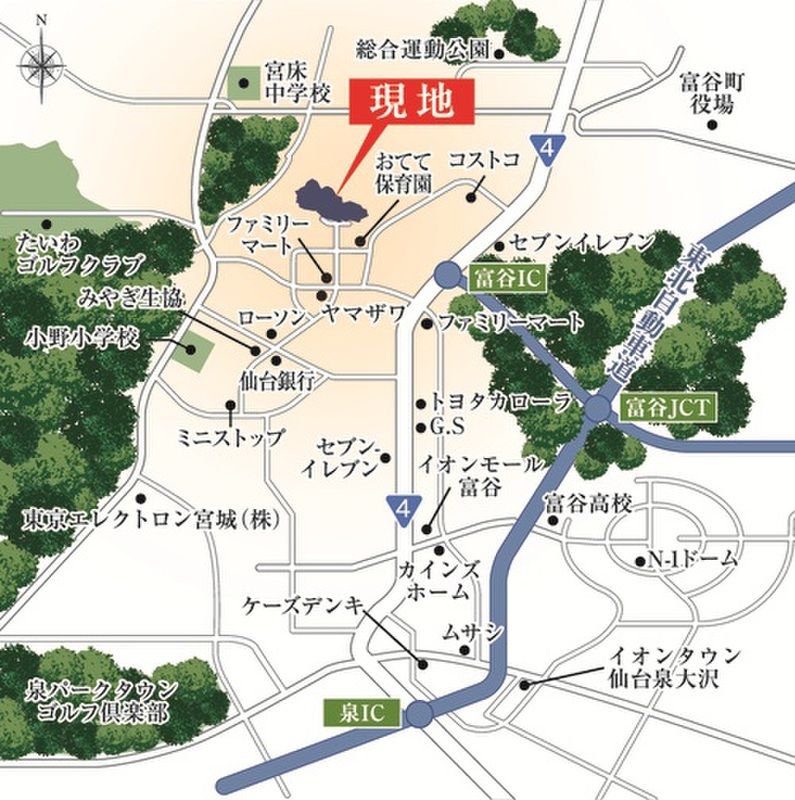 Building Condition Land for Sale in Taiwa Town, Miyagi - 222.80m² Corner Lot - Thumbnail 2