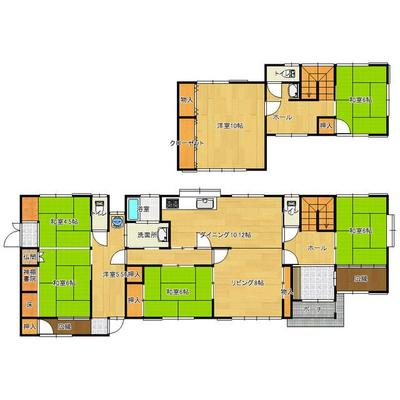 6LDK House in Niihama with 264sqm Land — Image 2, Niihama, Ehime