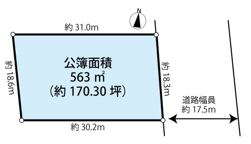 170 Tsubo Vacant Land in Sakaiminato, Tottori for Sale - Thumbnail 4