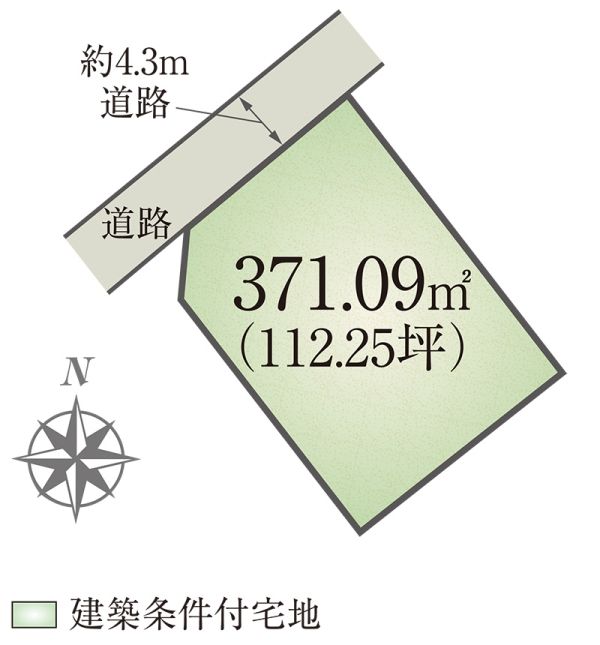 Building Lot for Sale in Minami Tomigaoka, Nara City - Thumbnail 2