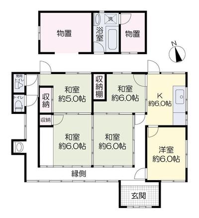Soja City Hata Used detached house | Soja City, 5 minutes to Chutetsu Bus Hata bus stop Used detached house (Property number: 3228204-0000467) — Image 3, Soja, Okayama
