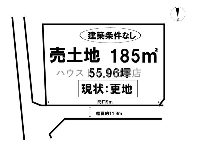 185 sqm Land for Sale in Kamidocho, Izumo City, Shimane - Thumbnail 2