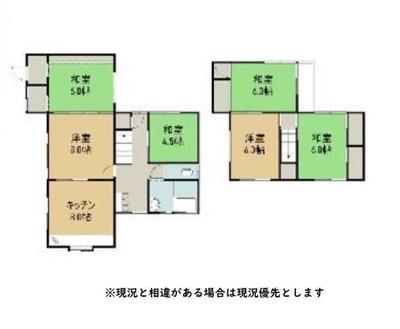 1975 6DK Investment House in Iwade, Wakayama — Image 1, Iwade, Wakayama