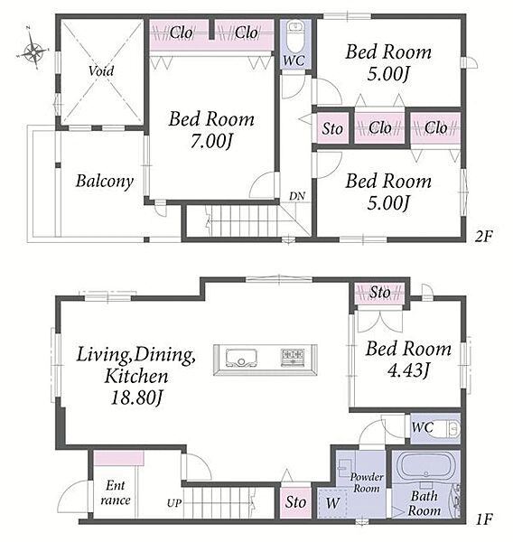 Newly Built 4LDK House for Sale in Kokubunji, Tokyo - Thumbnail 4