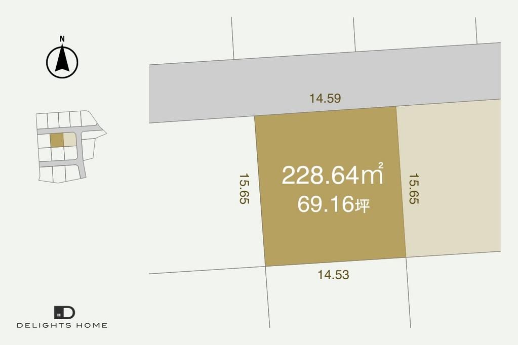 Vacant Land for Sale in Yoshinogari Town, Saga - 228.64 sqm - Thumbnail 4