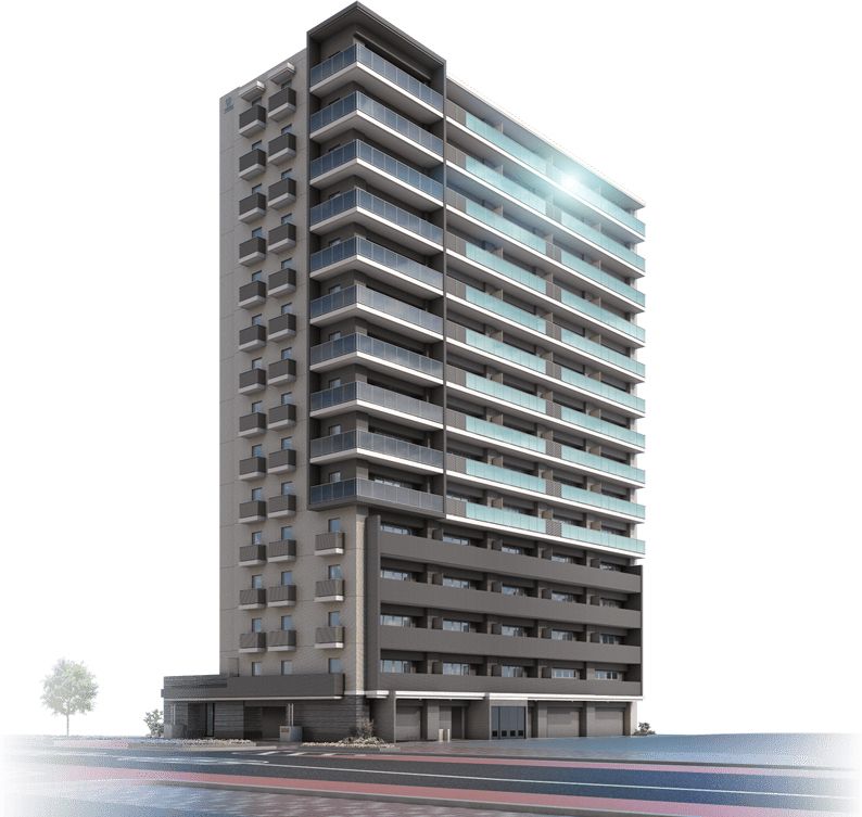 Wacore Grand Akashi Front - All South-Facing Luxury Apartments - Image 1