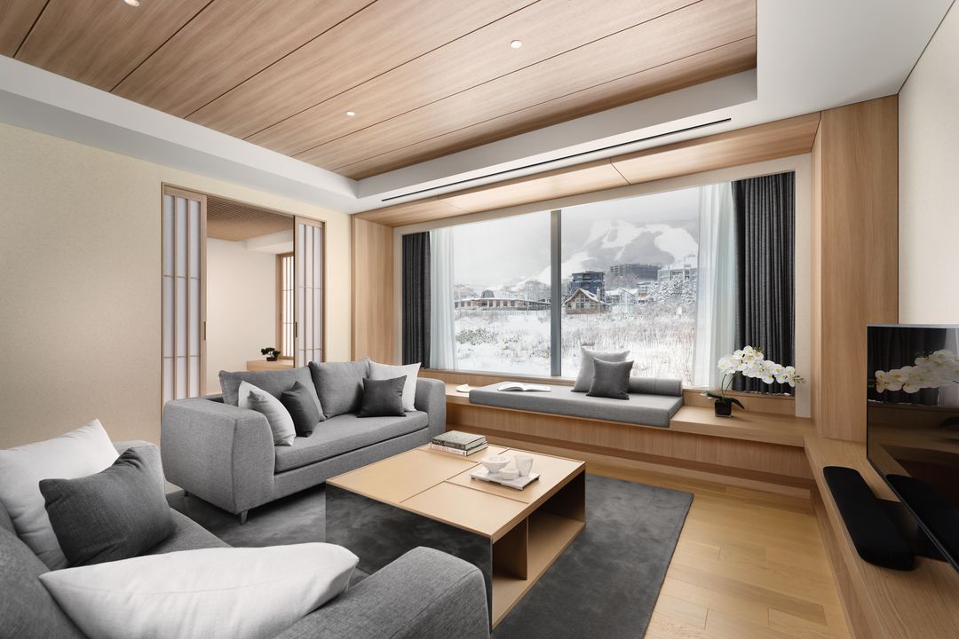 Luxury 3-Bed Apartment with Tatami Room in Setsu Niseko - Thumbnail 4