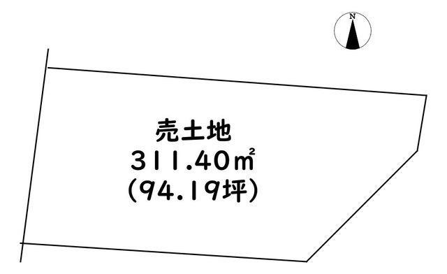 Land for Sale in Shimonoseki City, Yamaguchi - 311.4 sqm - Image 1