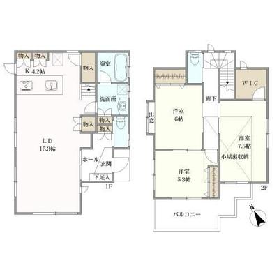 3LDK House Near Keisei Okubo Station, Narashino — Image 1, Narashino, Chiba