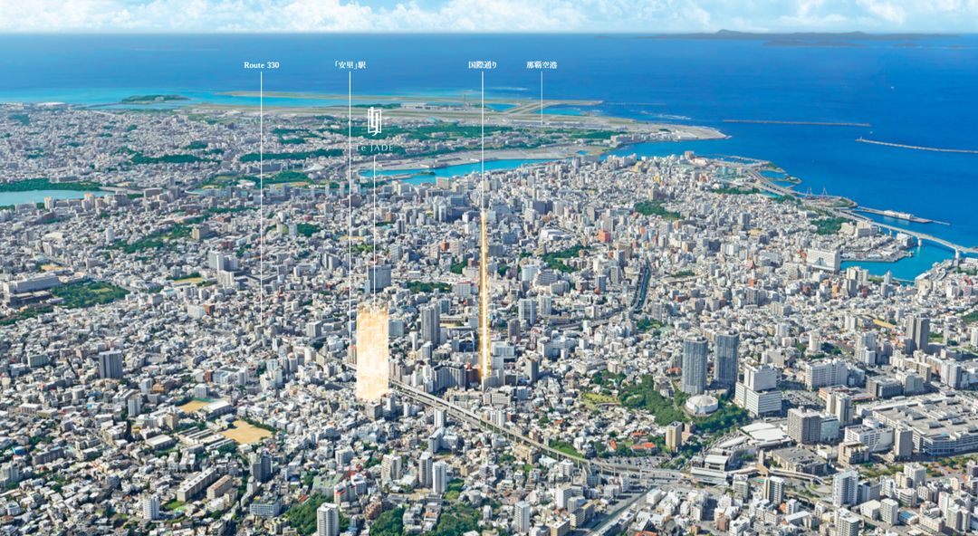 Le Jade Naha Asato Station Front - New 18-Story Condo Near Monorail - Thumbnail 4