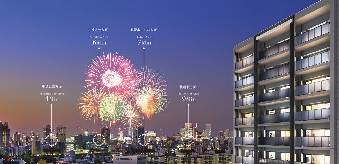 New Luxury Apartments Near Hiraishi Station, Sapporo - Thumbnail 2