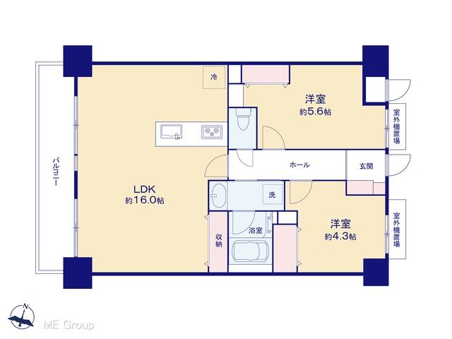 Renovated 2LDK Apartment for Sale near Asaka Station, Saitama - Thumbnail 2