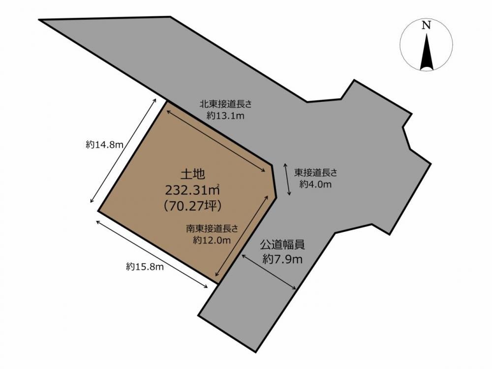 Land for Sale in Higashi Kariki, Sapporo - 232.31 sqm Corner Lot - Thumbnail 4