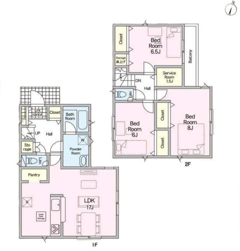 New 3LDK+S Detached House for Sale in Urawa, Saitama - Thumbnail 2