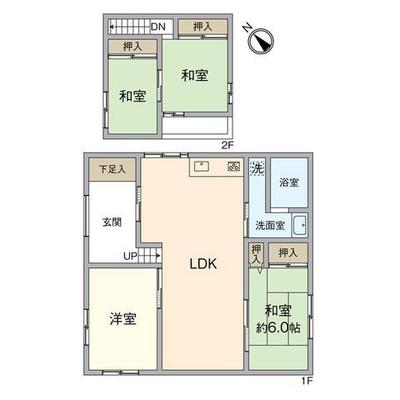 4LDK House in Kitakyushu, Fukuoka | 109.28 sqm — Image 4, Kokura Kita, Fukuoka