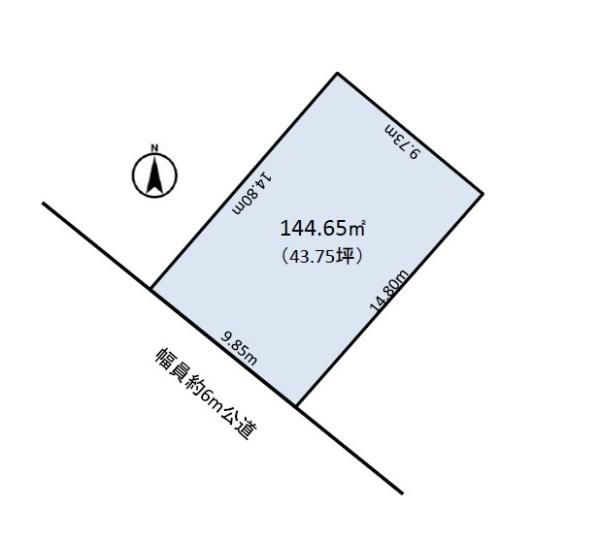 144.65 sqm Building Plot in Toride, Ibaraki - Thumbnail 2
