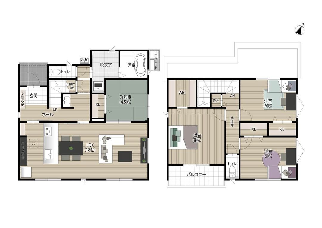 New Build 4LDK House in Izumo, Shimane - Tamatawn Kamishobara II - Thumbnail 2