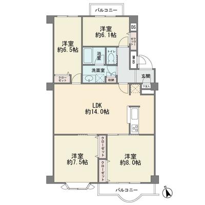 4LDK Apartment near Miyamaedaira Station, Kawasaki — Image 1, Miyamae, Kanagawa