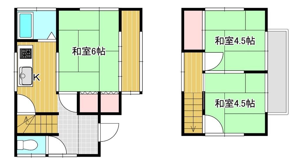 3K House for Sale in Fujimino, Saitama - 450万円 - Thumbnail 3