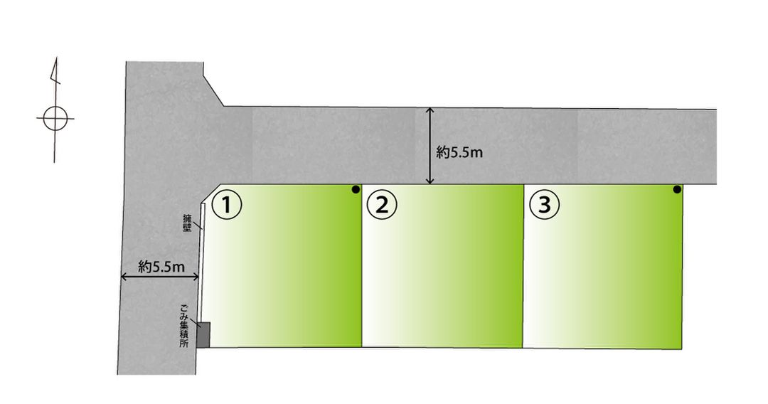 Inabe VIII Land Plots for Sale in Wakayama City - Building Subsidy - Thumbnail 2