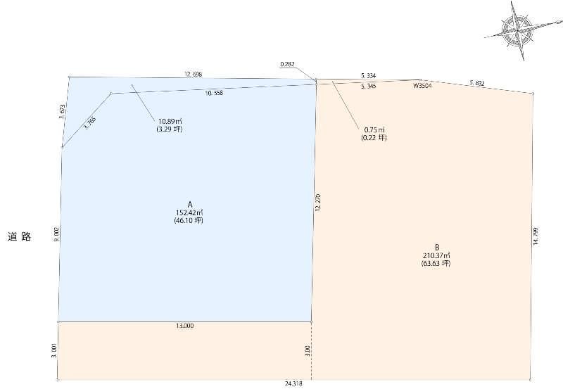 Vacant Land for Sale in Motobu, Okinawa - 211.12 sqm Plot - Thumbnail 4