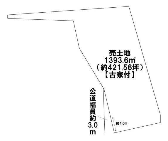 Land for Sale in Gifu City - 1393.6 sqm - No Building Conditions - Thumbnail 2