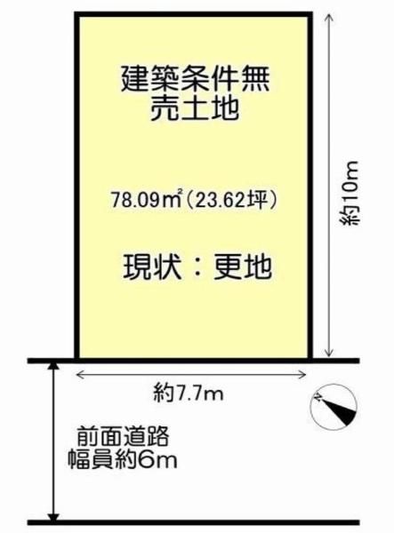Land for Sale in Uji, Kyoto - 78.09 sqm Plot Near Ogura Station - Thumbnail 3