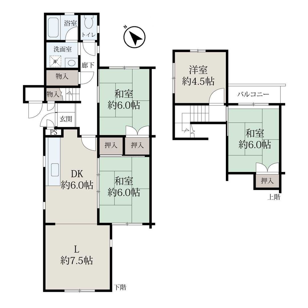 Heijō Suzaku Second Residence 4LDK Apartment in Nara - Thumbnail 2