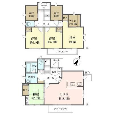 Spacious 4LDK Home in Hidamari no Oka, Kuwana — Image 1, Kuwana, Mie