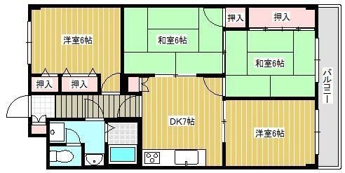 Renovated 4DK Apartment for Sale in Grand Heights Fukushima, Wakayama - Thumbnail 3