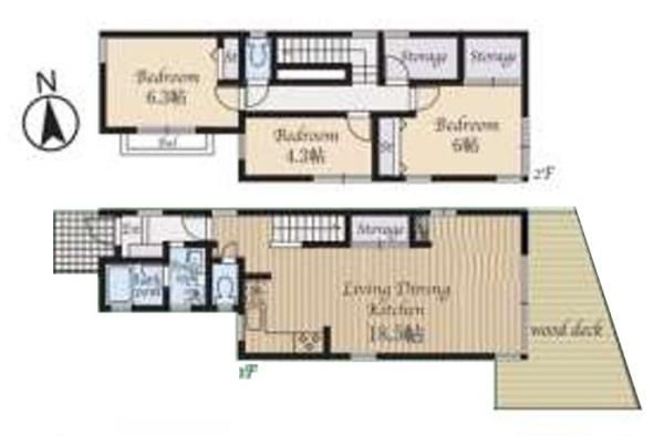 3LDK House Near Yurigaoka Station, Kawasaki - Thumbnail 2