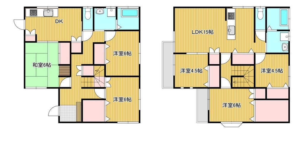 6LDK Two-Generation House for Sale in Tokigawa, Saitama - Thumbnail 2