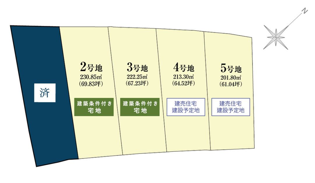Land Plot for Sale in New Yamaguchi Station North Subdivision - Image 1