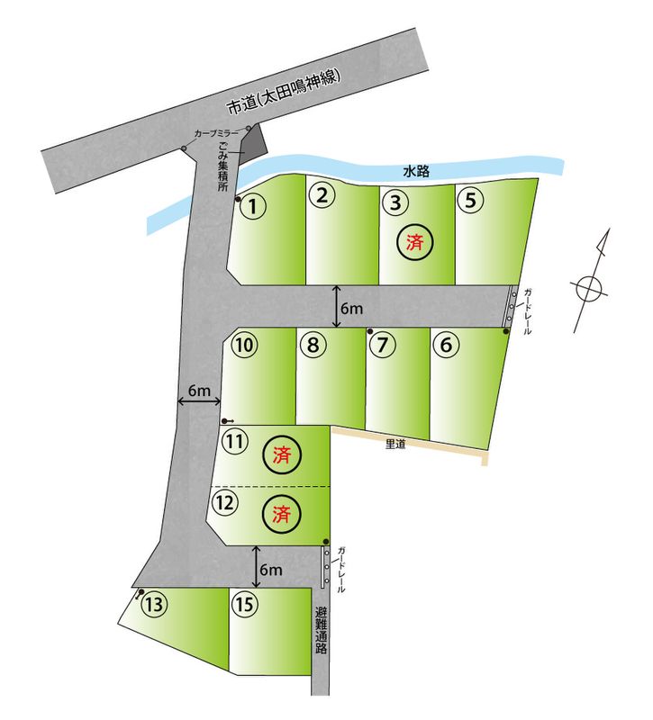 Land for Sale with Building Conditions in Akizuki, Wakayama City - Thumbnail 2