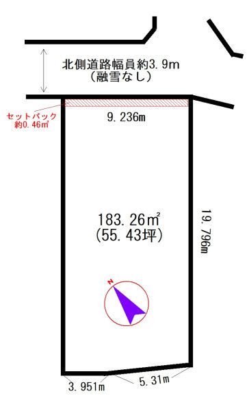Residential Land Plot for Sale in Honmachi, Toyama City - Thumbnail 4