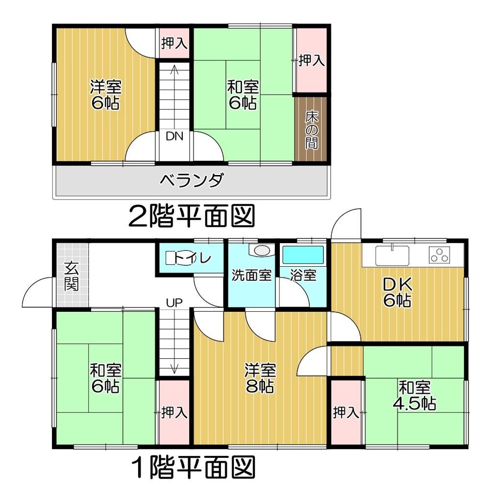 5DK House for Sale in Mizunami, Gifu with Parking - Thumbnail 2