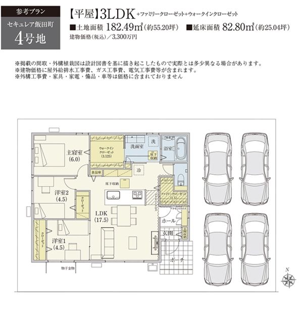 Securea Iidamachi Build-to-Order Land Plots for Sale in Ota, Gunma - Thumbnail 4