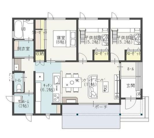 3LDK Detached House for Sale in Toyama City, 82.39 sqm - Thumbnail 2