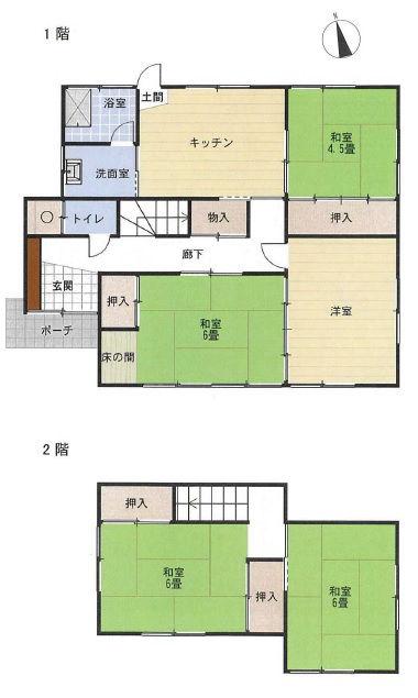 Kainan City Nanayama/Used detached house/54449｜Used detached house in Kainan City, 32 minutes walk from Wakayama Electric Railway Kishigawa Line Kishi Station (Property number: 0100263-0034271) — Image 3, Kainan, Wakayama