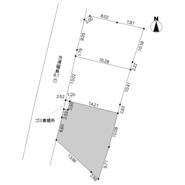 236.38 sqm Land for Sale in Horicho, Mito City, Ibaraki - Thumbnail 2